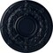 Ekena Millwork Dauphine Ceiling Medallion (Fits Canopies up to 13 1/4"), 33 7/8"OD x 1 3/8"P, Midnight Dream CM33DAMDF - alternate 1